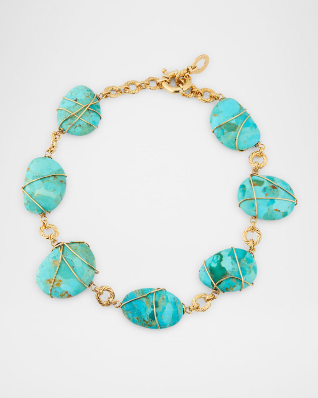 Collier Turquoise Necklace